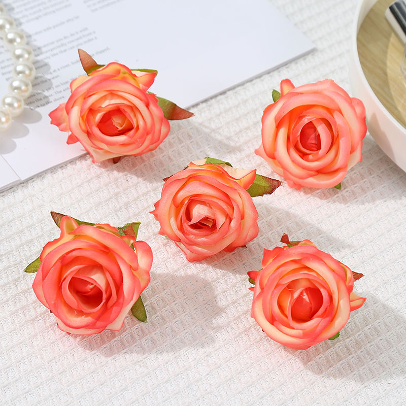 3호 오렌지 레드 한 송이