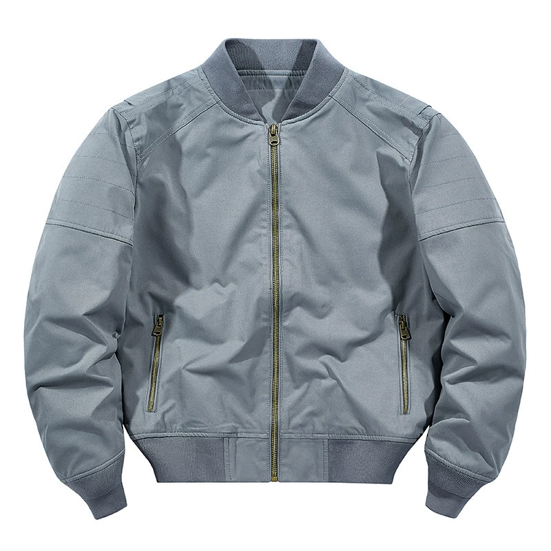 Осенне-зимняя новая куртка пилота Air Force MA1, Мужская рабочая одежда, мотоциклетная куртка с длинными рукавами, Свободный Повседневный летный Костюм