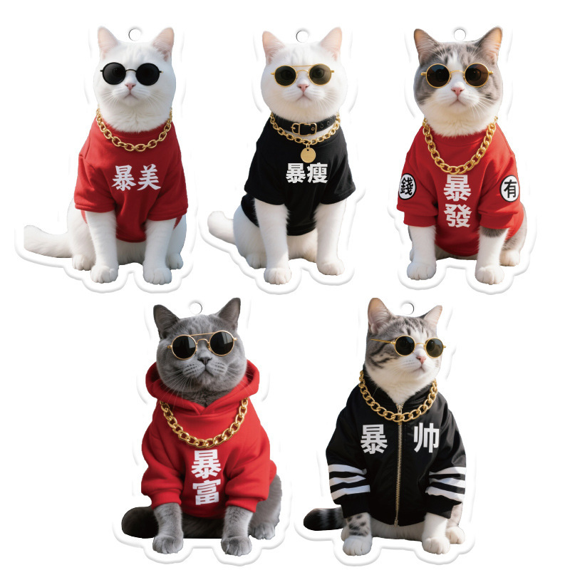 现货可爱猫咪香片 超好闻香卡车载香熏片汽车香片|undefined
