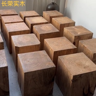 # Root carving solid wood pier simple tree stump coffee table combination creative wooden stump bedside table hotel ornaments sofa corner