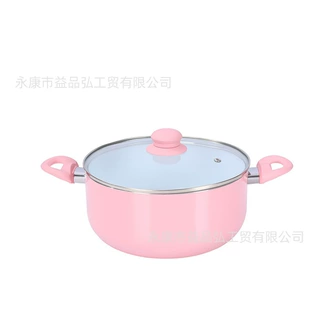 简约aluminum cookware set不粘煎炒锅汤锅奶锅家用锅具套装批发