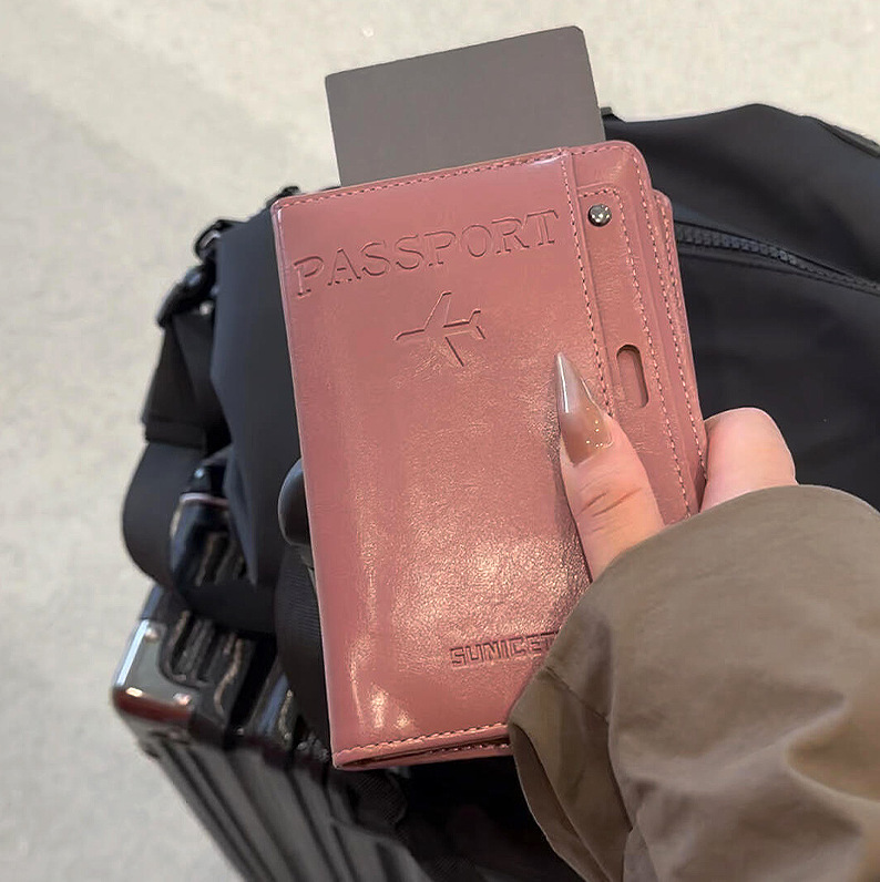 【旅行物】多功能护照夹包证件纳包机票夹钱包一体防盗刷|undefined