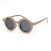 Children's sunglasses for boys, sun protection cream, fashionable matte glasses girl's, Korean style, UF-protection