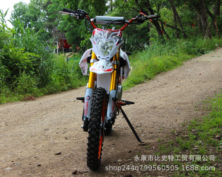 Off-Road Vehicle 125Cc Two-Wheeled Motorcycle Gasoline Dirt Bike for Adults Pit Bike Small Jump Mountain Bike