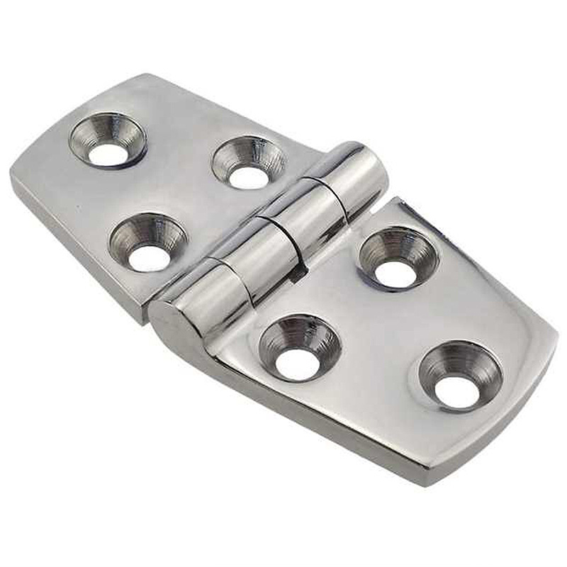 Bisagra de acero inoxidable 316 para puertas plegables, bisagra plegable simétrica de seis orificios de 38*76 mm para puertas plegables, accesorios de ferretería marina. image 5