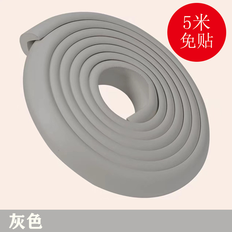 Suministro directo de fábrica tira anticolisión para niños esquina protectora de goma extrusión tira de colisión borde de la esquina de la mesa cubierta de seguridad para niños tira anticolisión