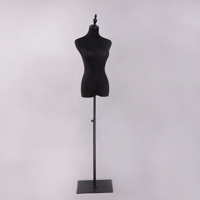 Modelo de tienda de ropa estante leche seda hembra medio cuerpo maniquí mesa modelo de cabeza pantalla estante ventana vestido de novia modelo accesorios femenino image 6