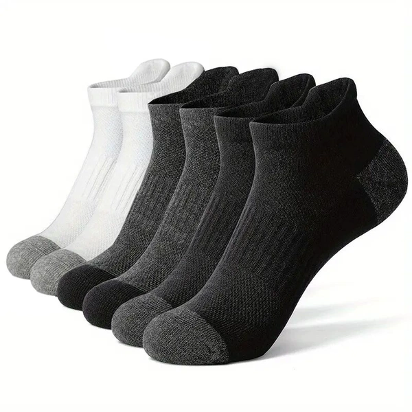 Cross-border NT solid color [mixed color] non-towel socks