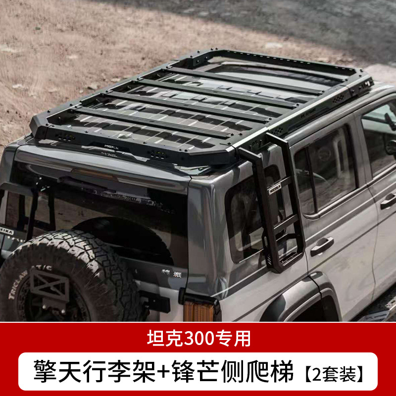 Tank – Roof rack Meka Optimus Luggage - tank-300-mk-optimus-luggage-rack-edgy-side-ladder