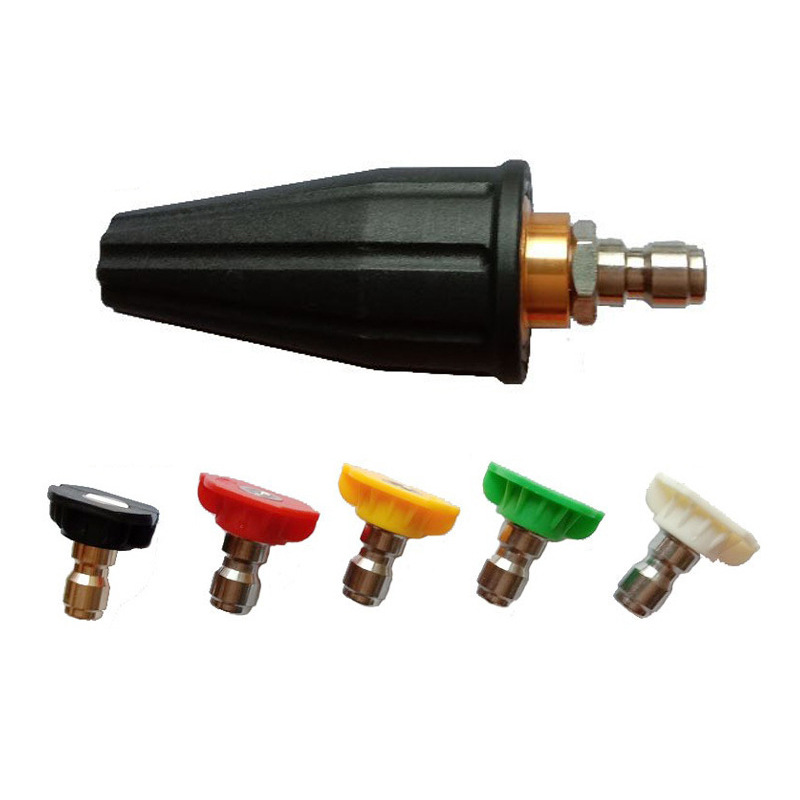 연꽃 터빈 스프레이 헤드 + 5색 노즐