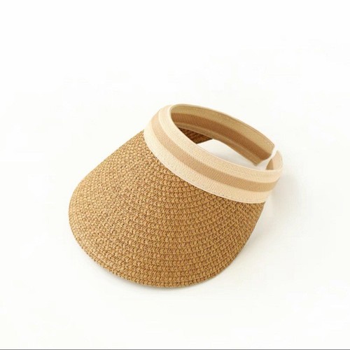 Hairpin style sun hat, summer sun protection hat, big head circumference, internet celebrity empty top straw hat, women's sun hat, parent-child hat