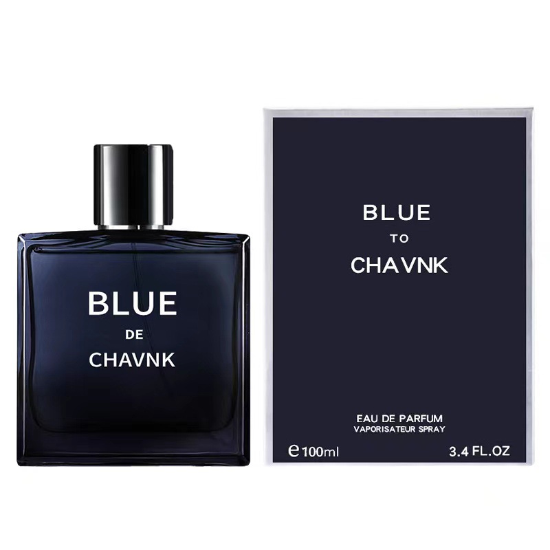 New Hot Perfume Online Red Live Broadcast Blue Fragrance for A Long Time 100ml Charming Men's Ocean Fragrance Perfume_voghion.com