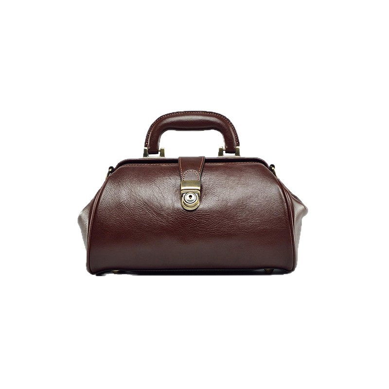 Amazon 2026 New Doctor Bag Cross-Border Women's Simple Clasp Bag Fashion Commuter Versatile Handbag Shoulder Bag - Thumbnail 5