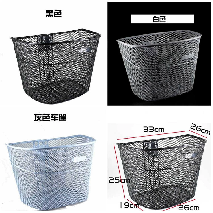 Велосипедная сетка синяя корзина железная корзина стальная корзина с кронштейном и аксессуарами корзина для верховой езды оптом