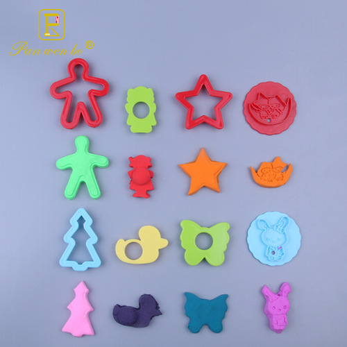 Panwenbo Children's 18-piece clay tool set plasticine DIY seal creative gift toys wholesale
