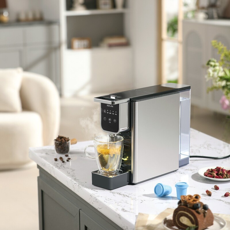 Deslang Ddq-Kf221 Multifunctional American Drip Coffee Machine Office Home Automatic Tea Brewing Machine