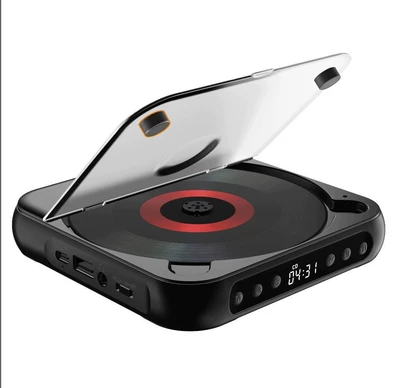 connectivity, no decoding required, for – Car CD player - 918minicd-player-black-rechargeable-model