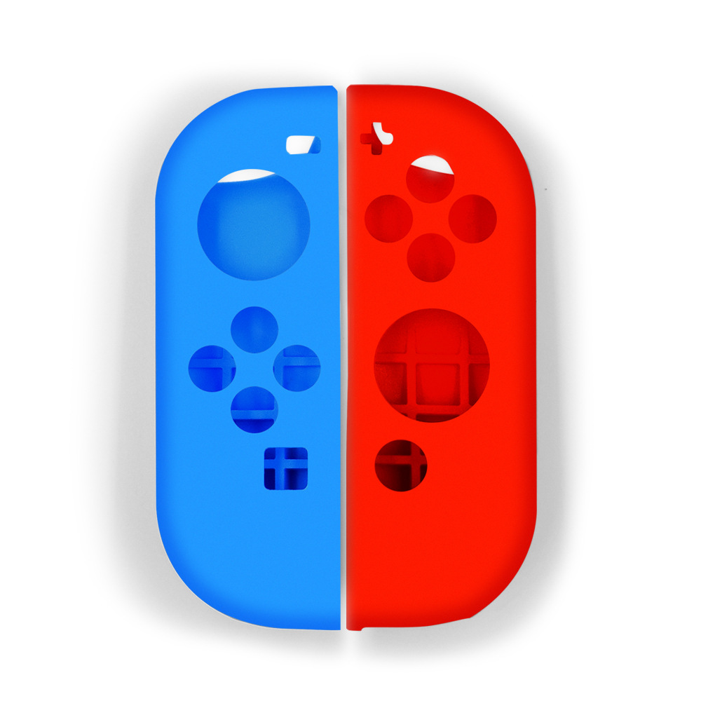 Aplicable a Nintendo interruptor mango funda de silicona interruptor joycon mango funda de silicona funda protectora inyección de aceite