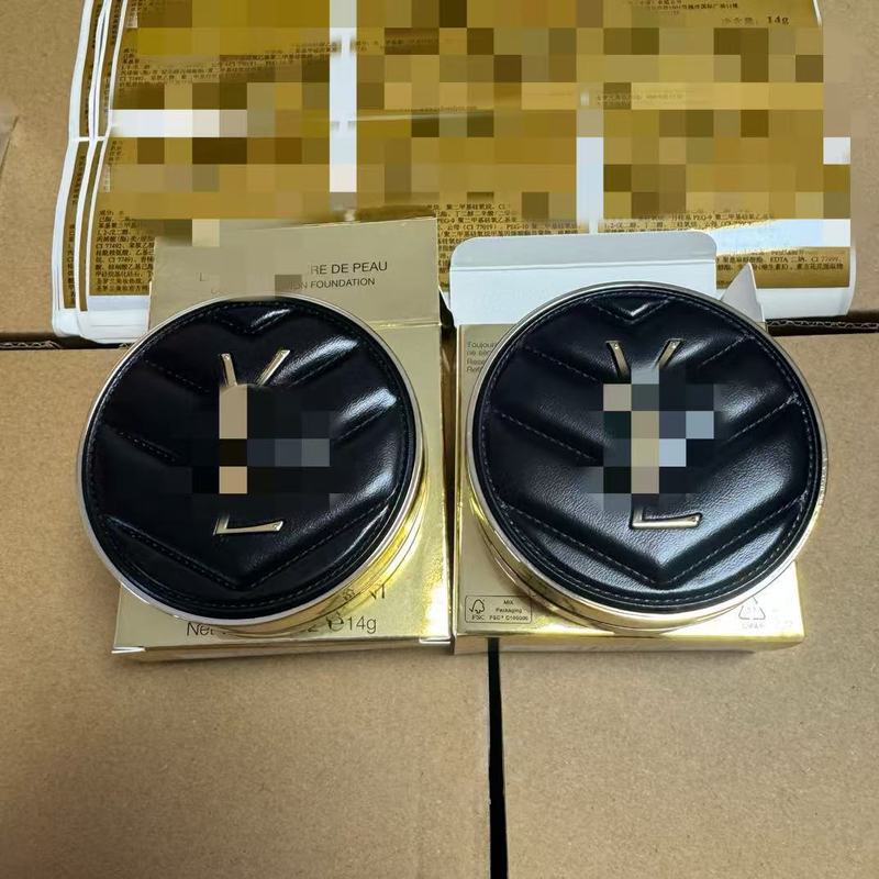 跨境货源圣家新品渐变皮革气垫黑色/粉色B10#B20#代发|undefined