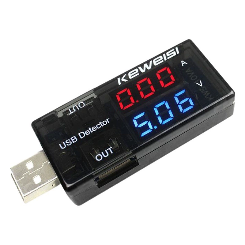 USB тестер напряжения тока USB амперметр напряжения USB тестер напряжения тока двойной дисплей счетчика