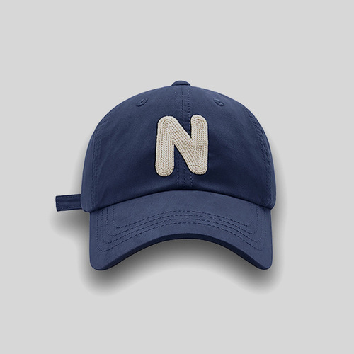 Fashionable letter hat Korean retro cap Spring and Autumn season American baseball hat Outing sunshade hat Sunscreen hat trend