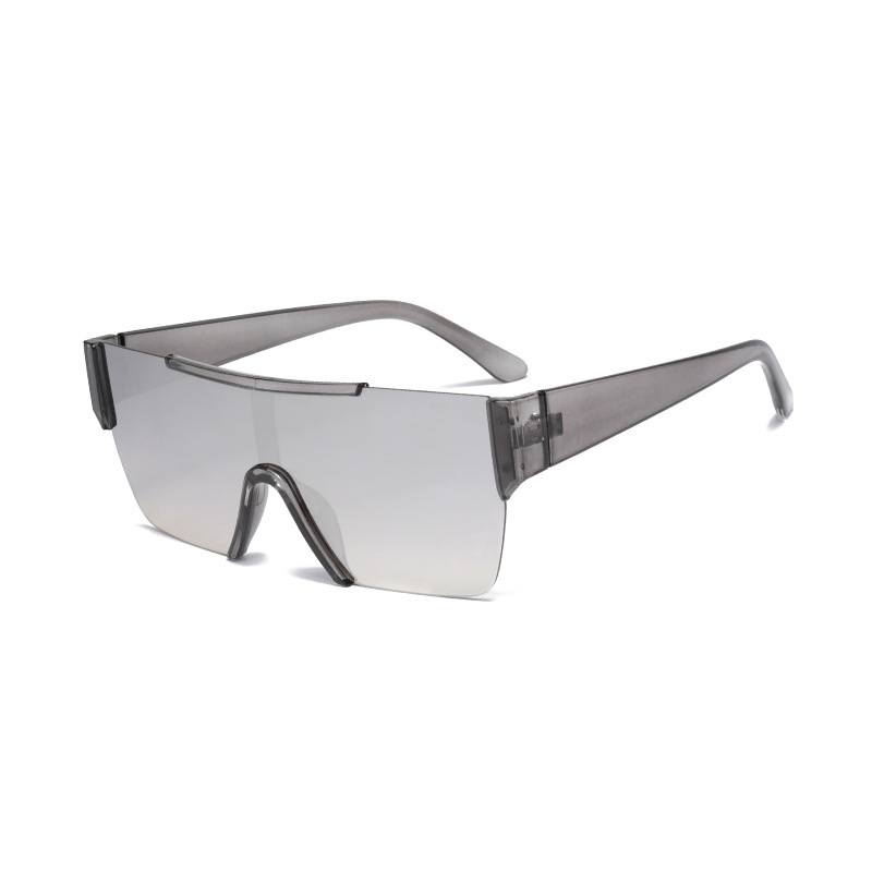 Women's Oversized Gradient Lens Sunglasses European Style_voghion.com