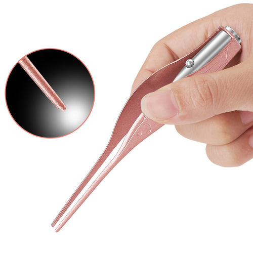 Manufacturer of baby ear picking tools, visible ear picking spoon, earwax clip tweezers, children's luminous ear picking spoon