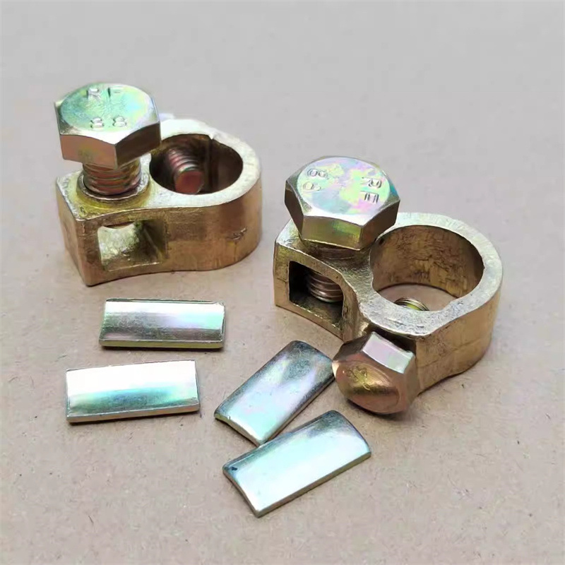 Thickened Copper Battery Clamp Car Battery Terminal Clamp Wiring Clip for Cars and Trucks 45 60 120Ah