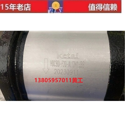 [Ketai齿轮泵HDCBD-F20-AL12H1-BB HDCBD-F16-AL12H1-BB]