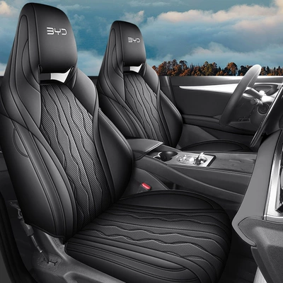 Modelə uyğun (Original) oturacaq örtükləri: special seat cover car seat - mysterious-black-standard-edition-note-the-model-year-rear-half-pack