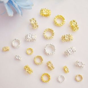 14K����ɫ �U��С��������Ʒ��� diy����]��Ȧ���h�������