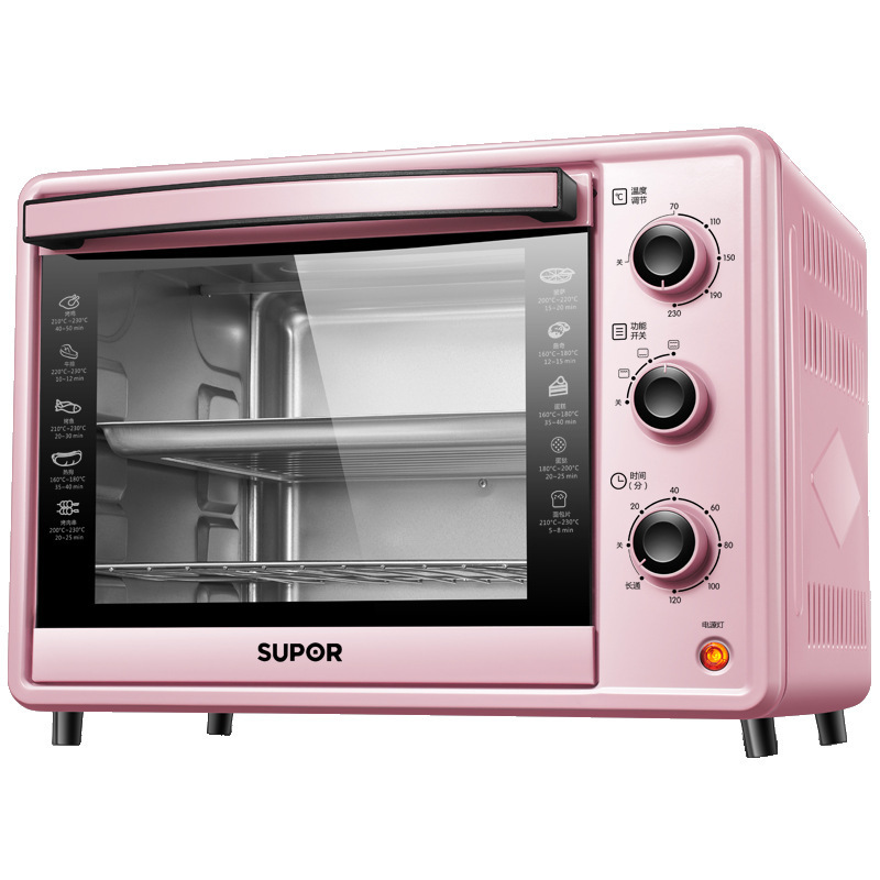 适用苏泊尔K30FK606电烤箱30L家用小型烘焙上下独立加热面包礼品