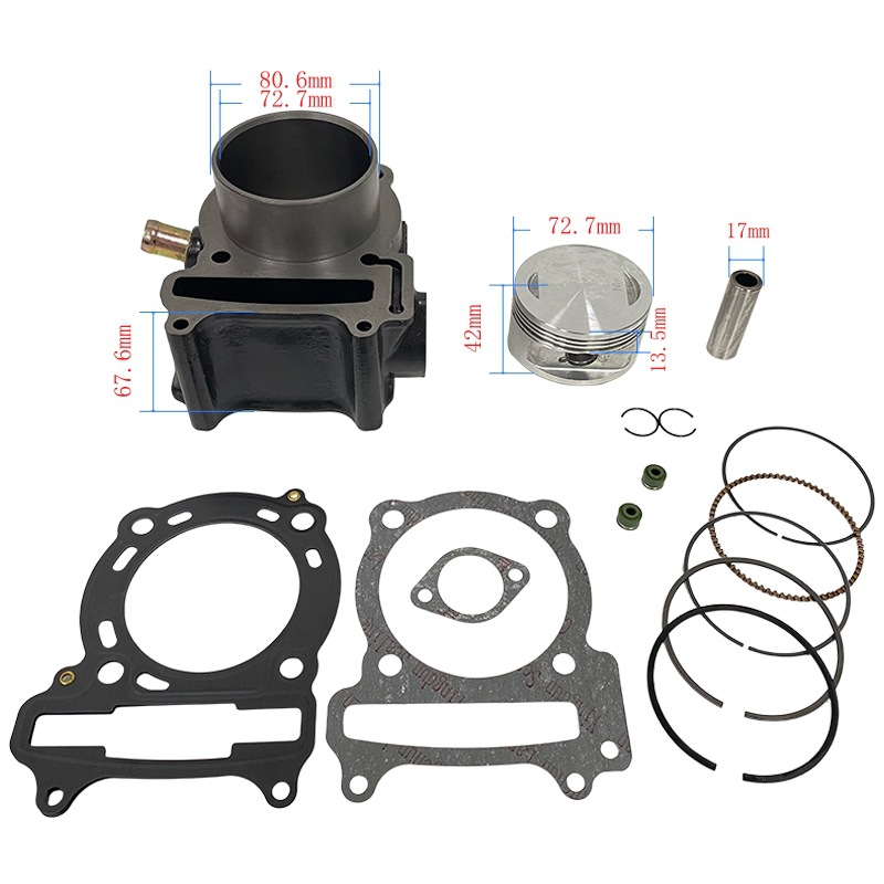 Racing 250 motorcycle engine cylinder is suitable for MXU250 Kymco250 CT250 ATV ST250