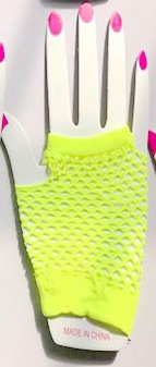 Fábrica directa guantes de red de pesca al por mayor discoteca sexy guantes de malla de medio dedo corto espectáculo de escenario guantes de baile callejero image 8