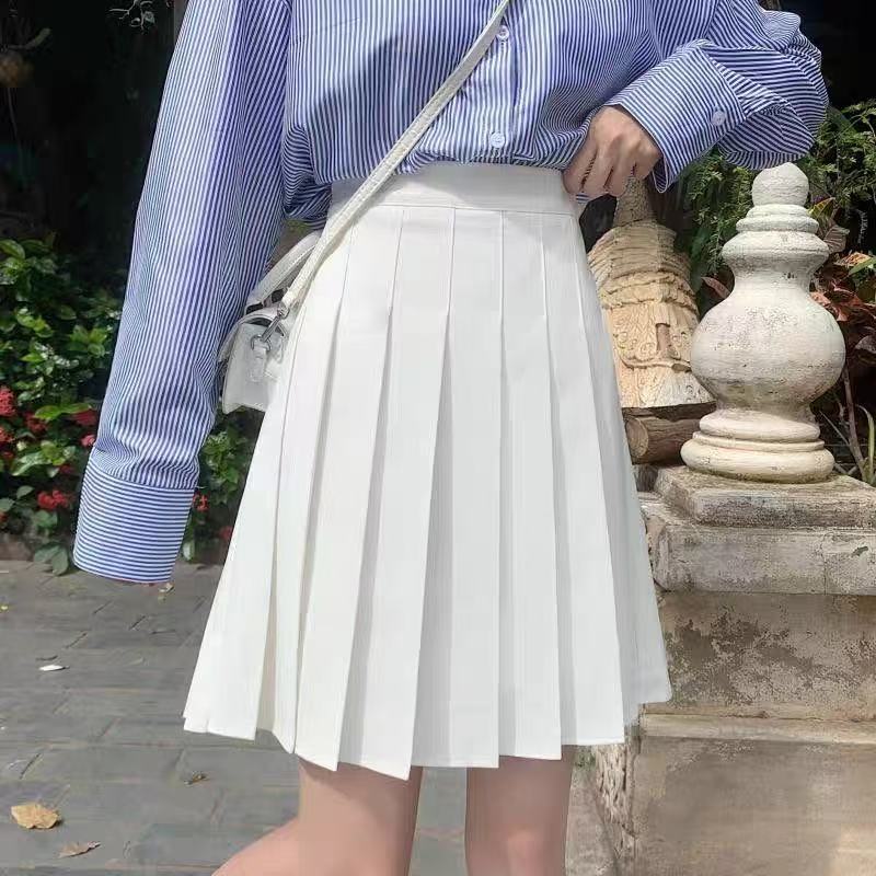 White long style-53 cm