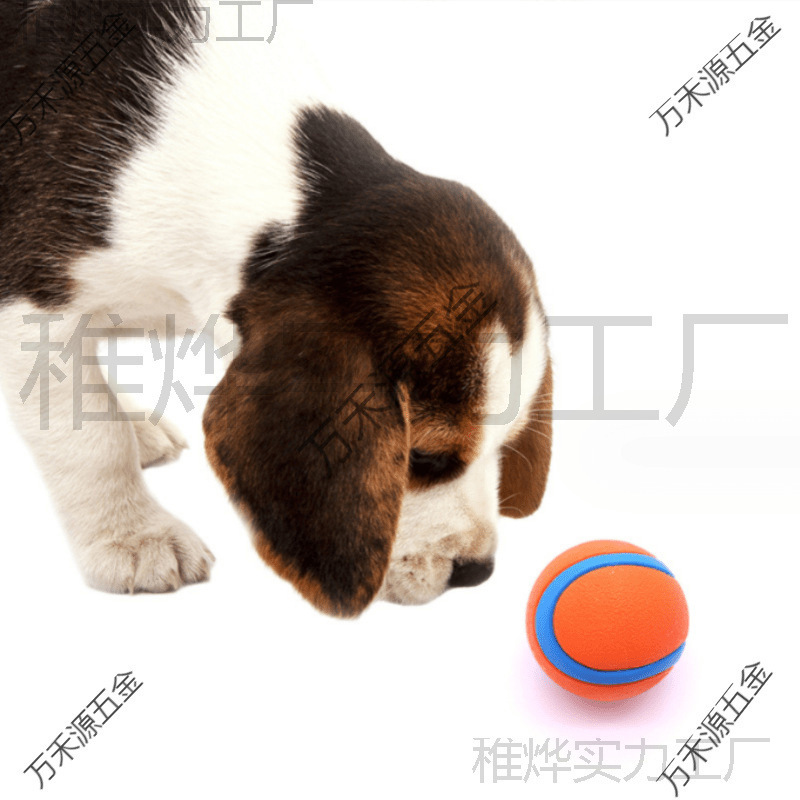 狗玩具球形弹力咬不烂发声自嗨解闷耐咬网球磨牙训犬互动宠物用品|undefined
