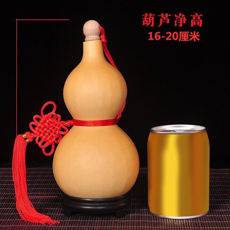 天然葫芦挂件家居饰品特大葫芦摆件带龙头店铺室内悬挂文玩小葫芦|undefined