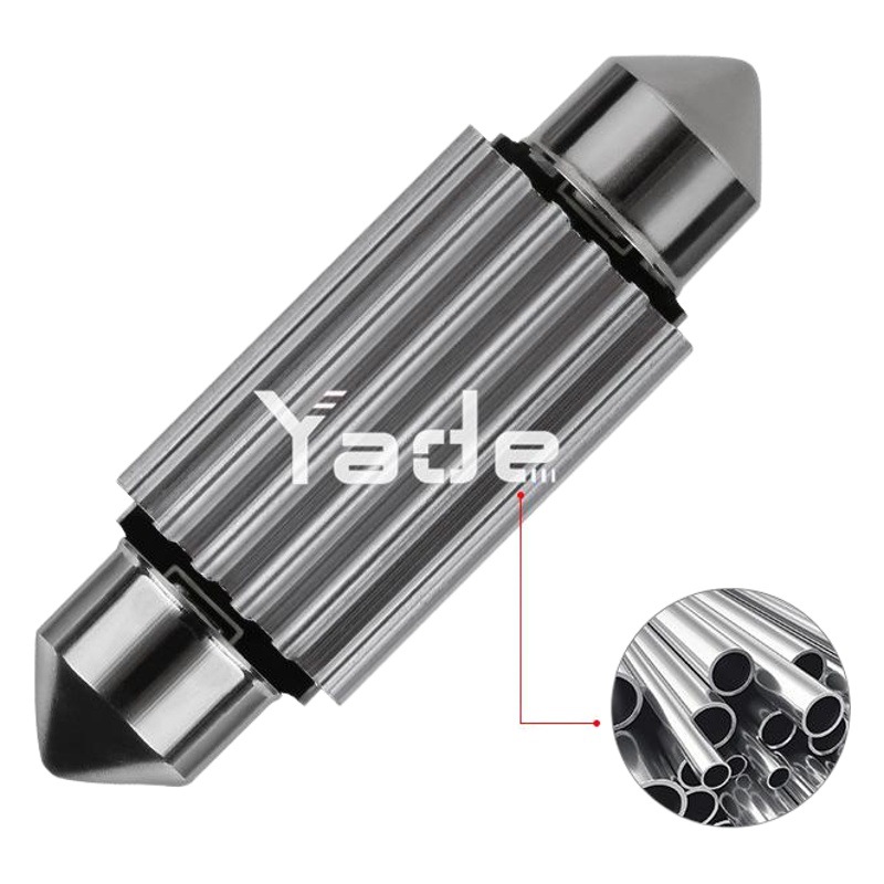Car led roof light double tip 2835 8smd cnabus reading light car door light license plate trunk bulb