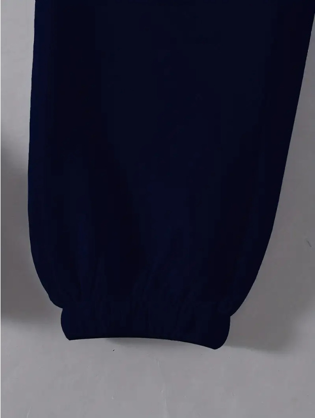 Women's Long Sleeved Heart Patterned Pant Set Casual Style_voghion.com