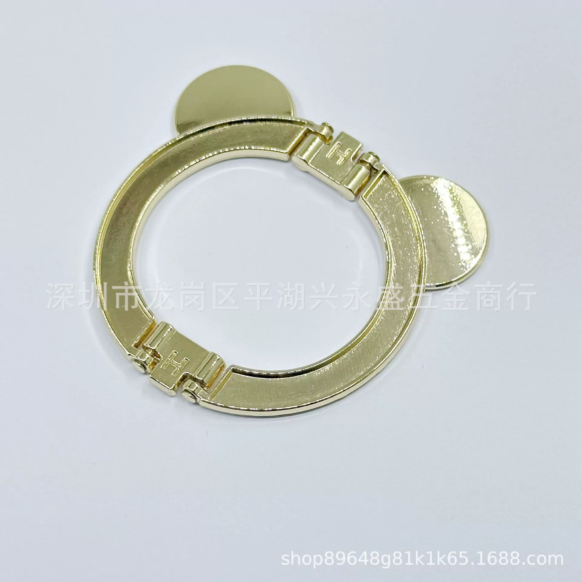 Чехол для мобильного телефона Симпатичная панда Металлический кронштейн Groove Patch Ленивый складной мультфильм Instagram Девушки Металлическое кольцо