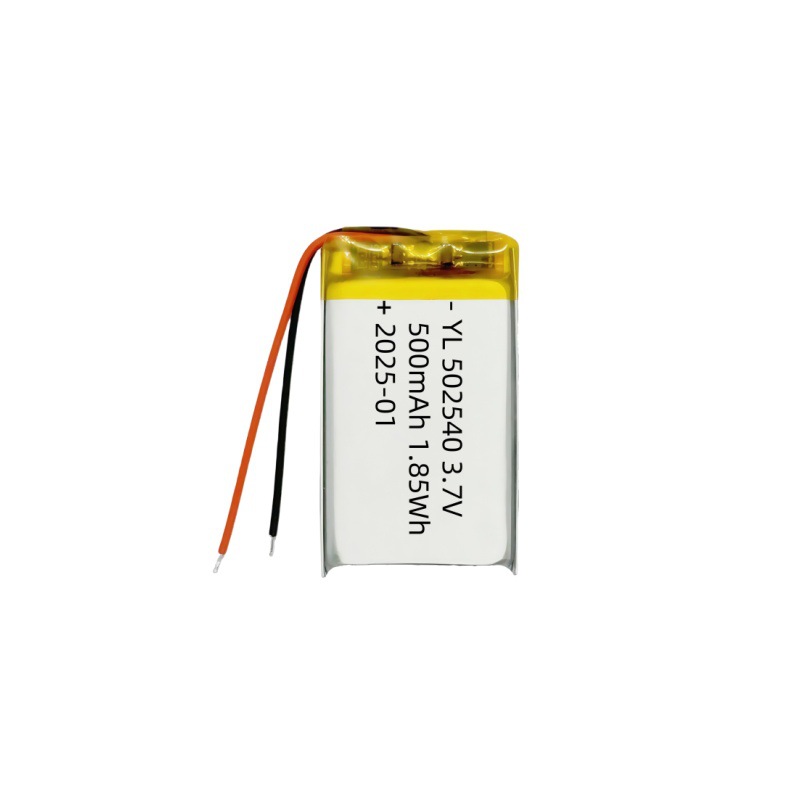502540/500mAh 배터리(보호 보드 콘센트 포함)