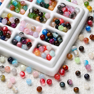 6mm��ɫ�W�ۃ���A��ɢ��  ���Õ�Ⱦ��֬�� DIY�ֹ�������Ʒ