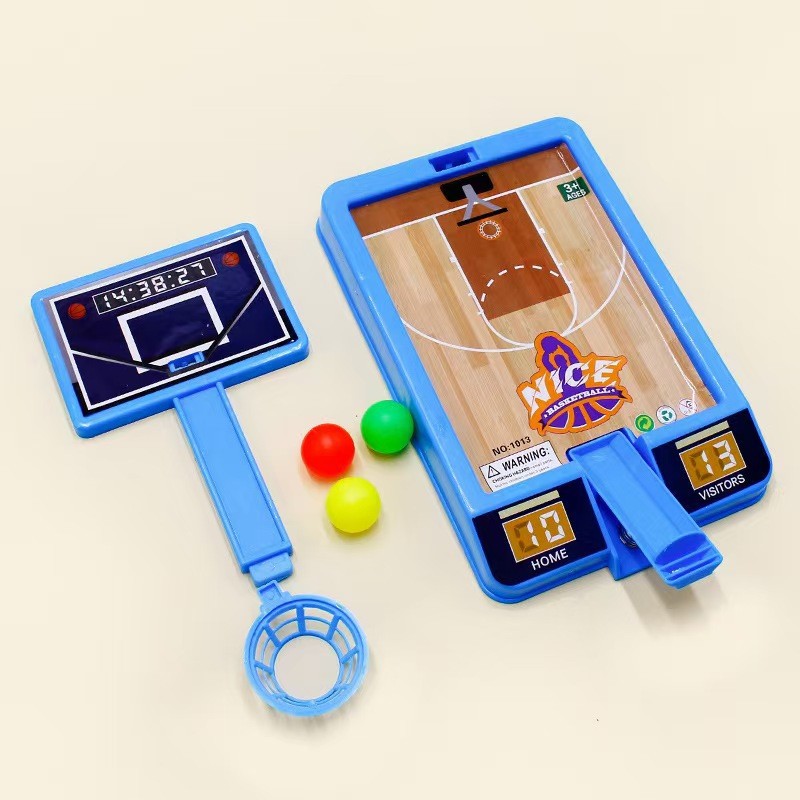 Juguetes creativos Kindergarten Niños Estudiantes Mini Escritorio Máquina de baloncesto Estudiantes de primaria Pequeños premios Pequeños regalos Pequeños regalos