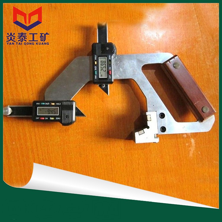 SWG50/60数显钢轨磨耗测量尺测量仪 YGM60游标机械师钢轨磨耗尺