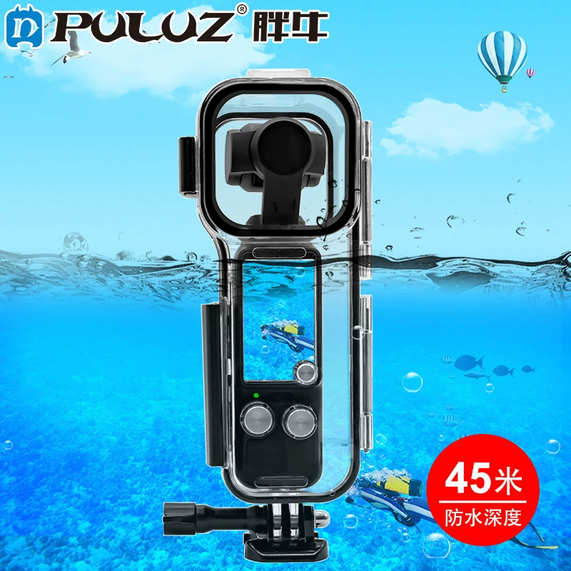 7PULUZ is suitable for DJI OSMO Pocket 3 pocket camera shooting glass diving protection