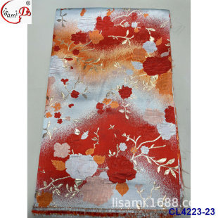 ���y���̽����L���\���Ứ���� African Brocade Lace Fabric