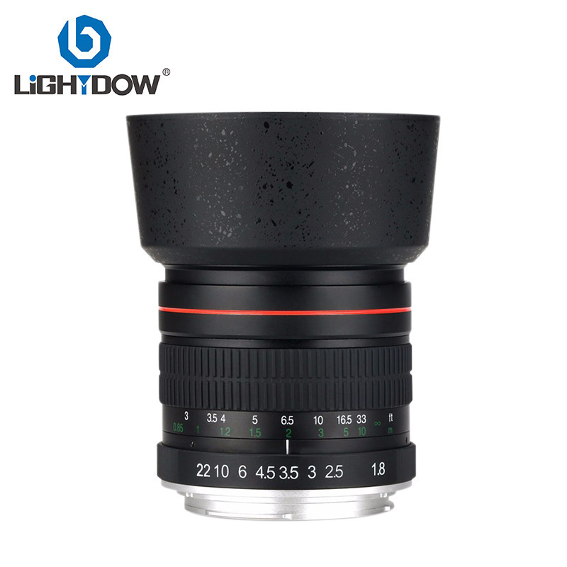 85mm F1.8-22 Full-Frame Manual Fixed Focus Portrait Lens Supports Ef/Rf/F/Z/Fe/E Mount