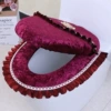 Gold Diamond Velvet Suit Boer Red