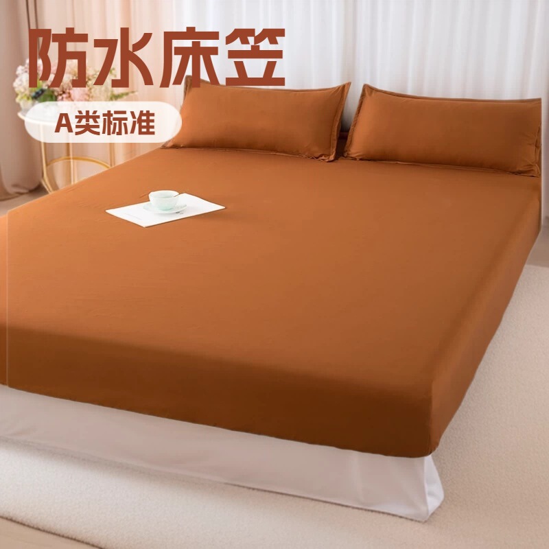 2025 New Cross-Border Pure Color Tpu Waterproof Bed Sheet Type a Machine Washable Simmons Mattress Protector 2025 New Cross-Border Pure Color Tpu Waterproof Bed Sheet Type a Machine Washable Simmons Mattress Protector