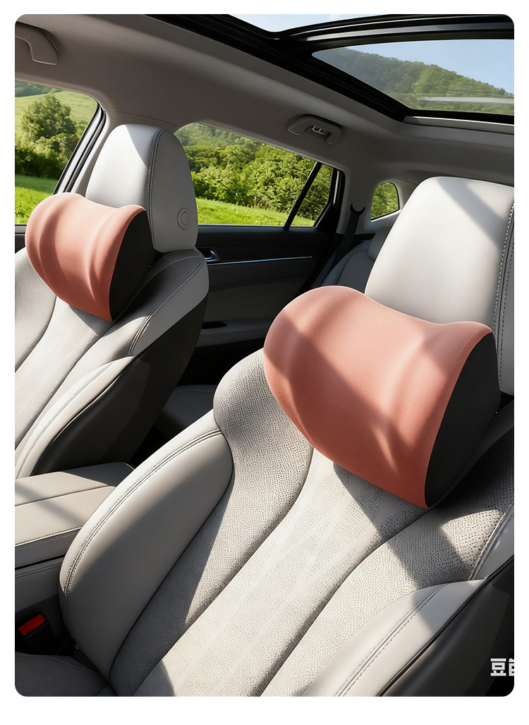 Non-Hardening Car Headrest Neck Pillow for Car Seat Neck Support Driving Headrest Pillow